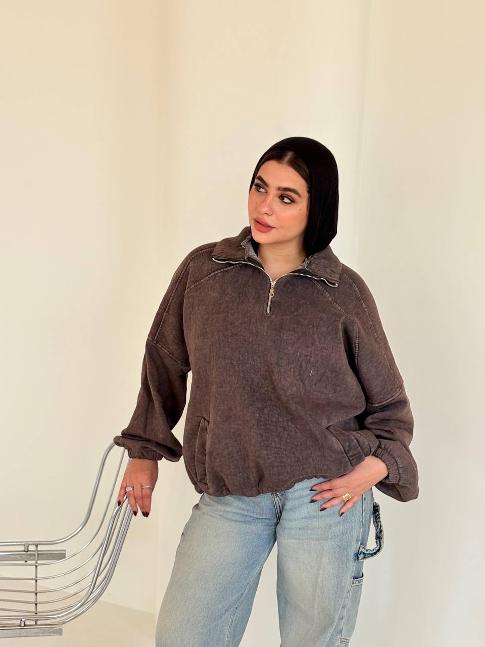 Washed out sweatshirt