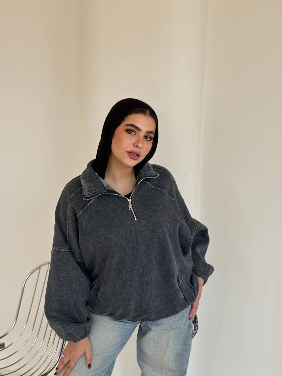 Washed out sweatshirt