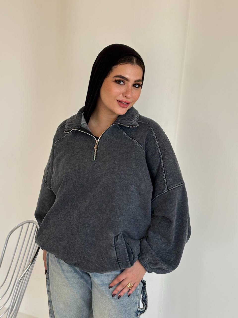 Washed out sweatshirt