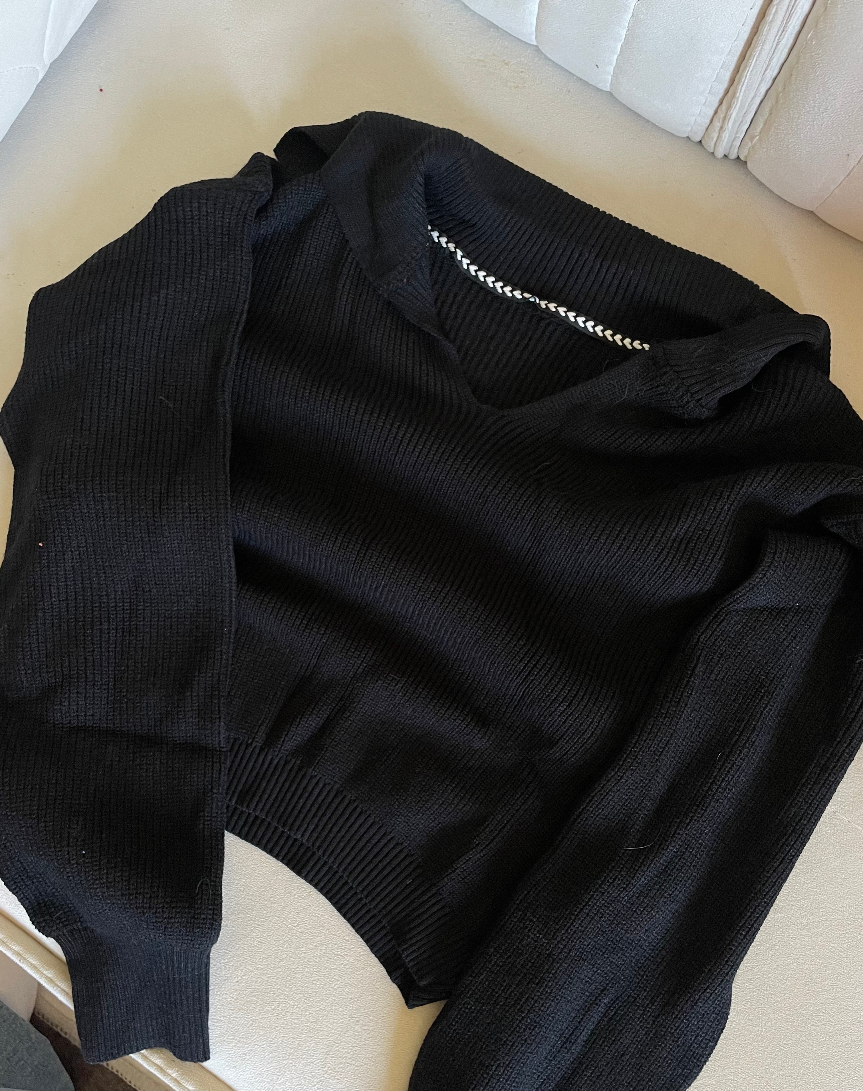 Cropped pullover